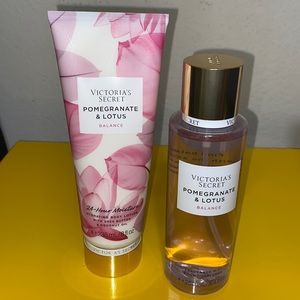 Victoria’s Secret Pomegranate and Lotus Mist and Lotion Set